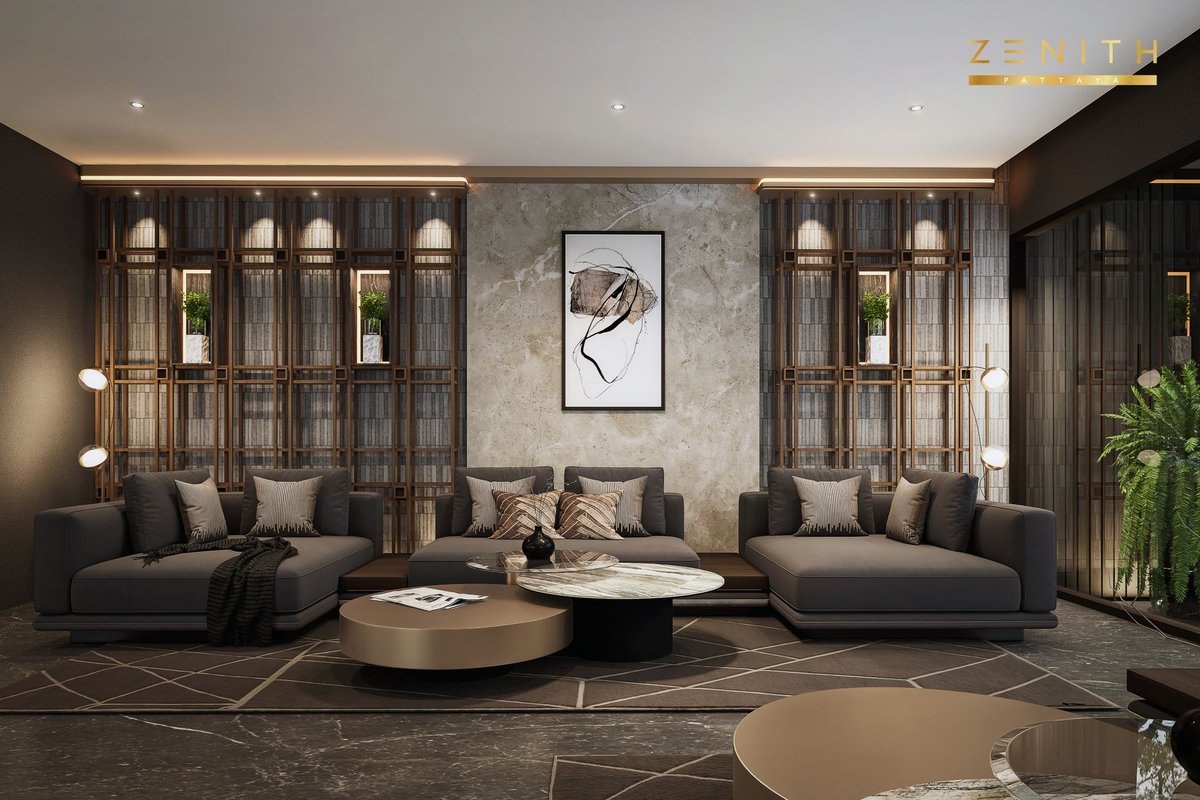 Zenith Pattaya — lounge area