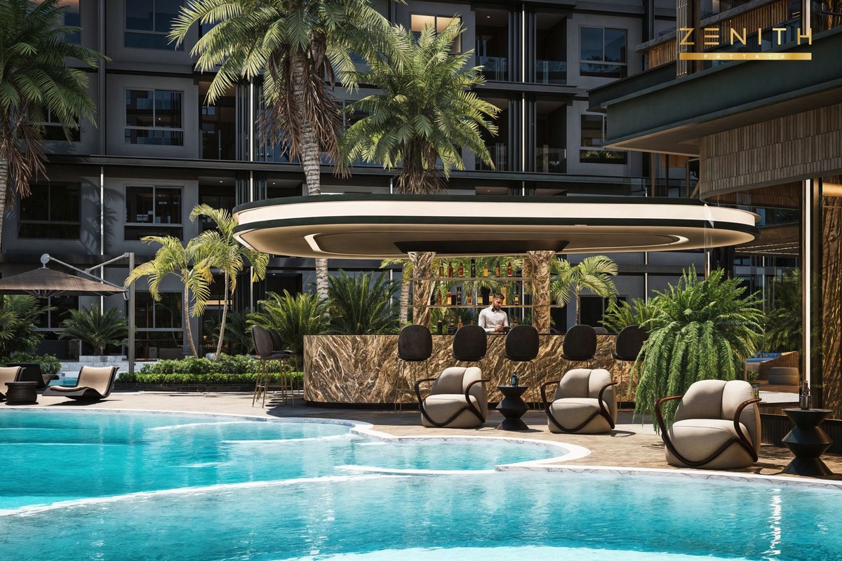 Zenith Pattaya — pool bar