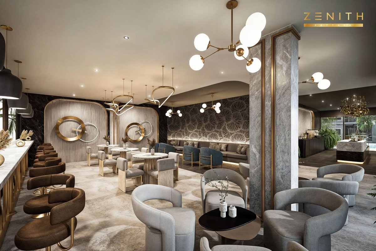 Zenith Pattaya — restaurant and lobby