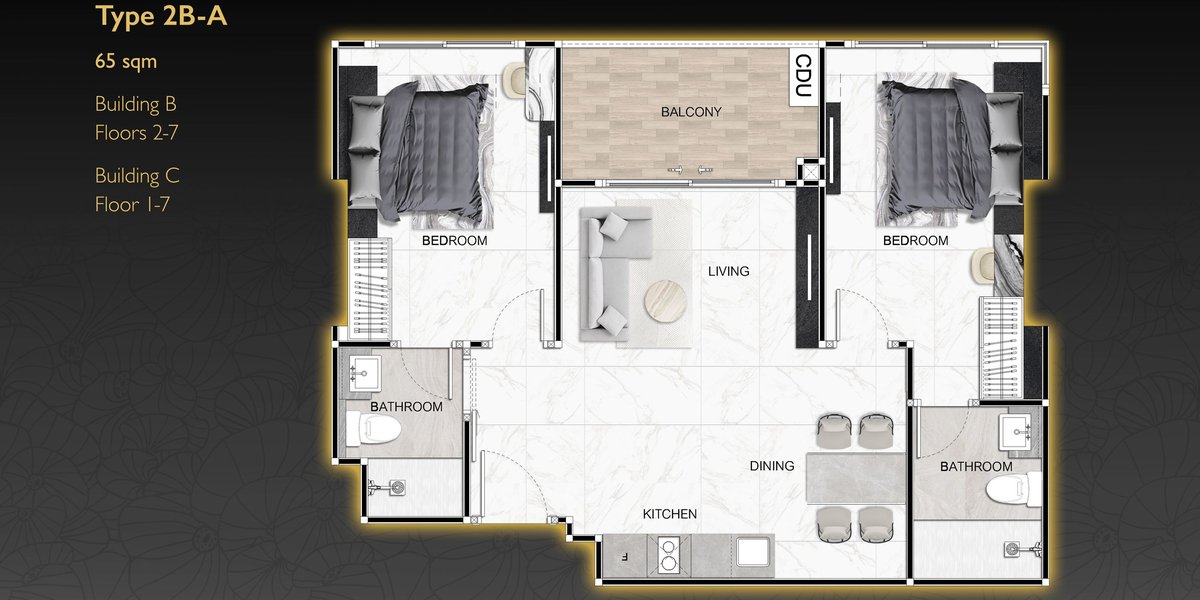 2 Bedroom